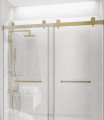Brushed Gold with Towel Bar Handles
